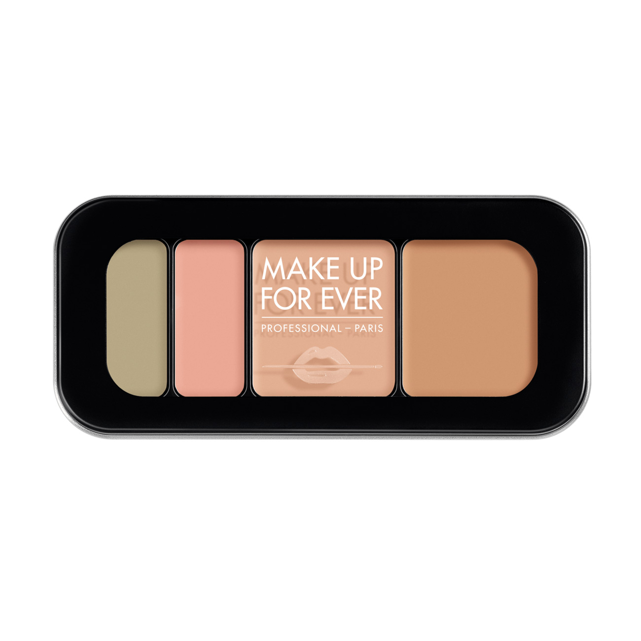 Палетка кремових консилерів та коректорів для обличчя Make Up For Ever Ultra HD Underpainting Palette 25 Light, 6.6 г